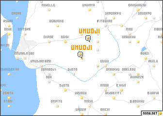 map of Umuoji