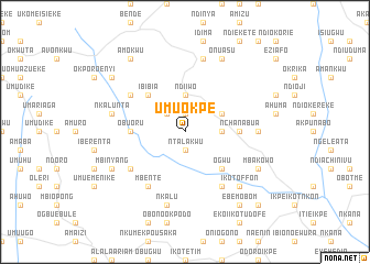 map of Umuokpe