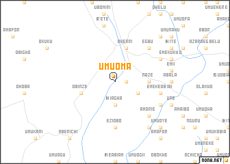 map of Umu Oma