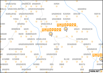 map of Umu Opara