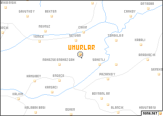 map of Umurlar