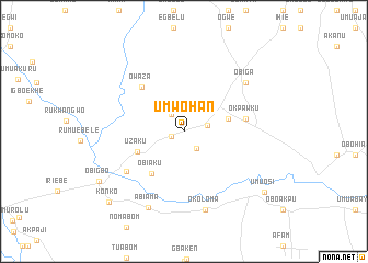 map of Umwohan