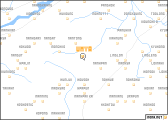 map of U-mya