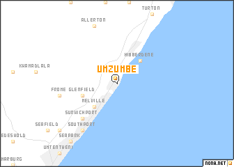 map of Umzumbe