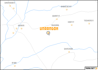 map of Una-Andom