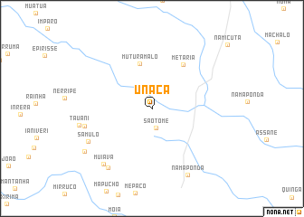 map of Unaca