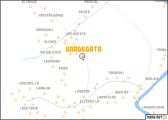 map of Uña de Gato