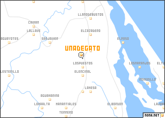 map of Uña de Gato