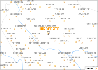 map of Uña de Gato