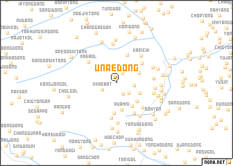 map of Unae-dong