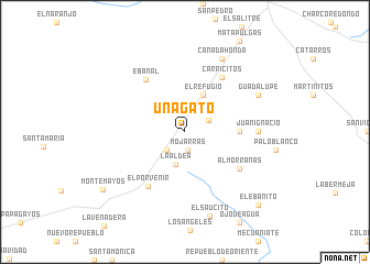 map of Uñagato