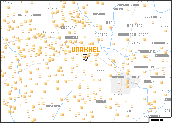 map of Ūna Khel