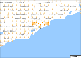 map of Unakuruwa