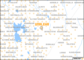 map of Unalewa