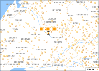 map of Unam-dong