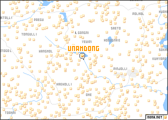 map of Unam-dong