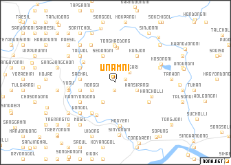 map of Unam-ni