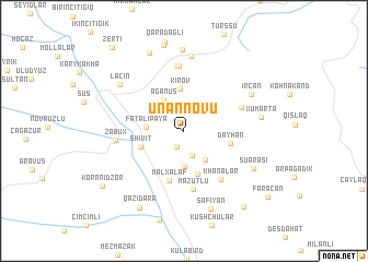 map of Unannovu