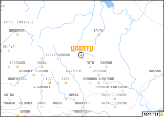 map of Unantu