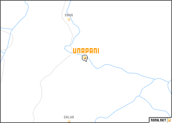 map of Unāpāni