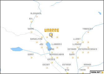 map of Unarre