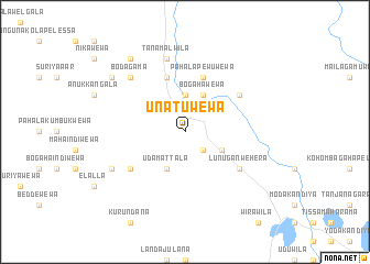 map of Unatuwewa