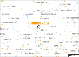 map of Ūnbīr Beyglū