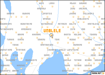 map of Unblele