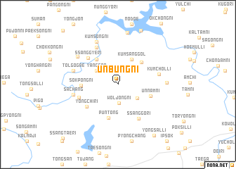 map of Unbung-ni