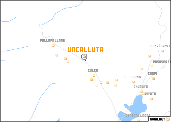 map of Uncalluta