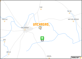 map of Unchagao