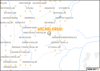 map of Unchalkaddi