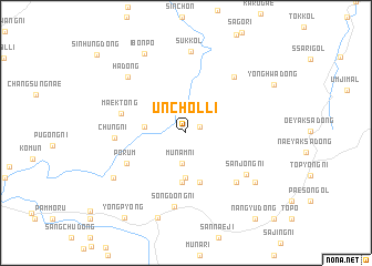 map of Unch\