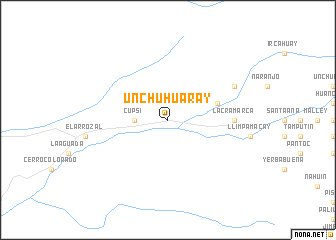 map of Unchuhuaray