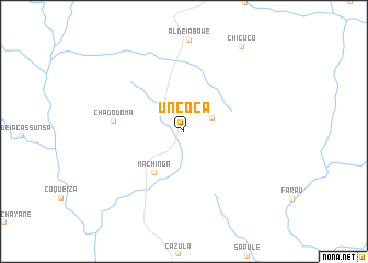 map of Uncoca