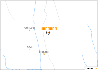 map of Uncondo