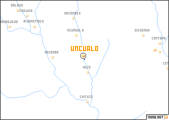 map of Uncualo
