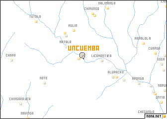 map of Uncuemba