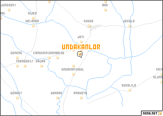 map of Undakanlor