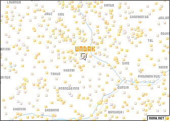 map of Undak