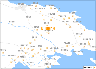 map of Undama