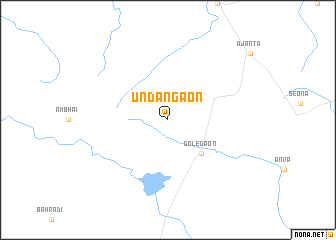 map of Undangaon