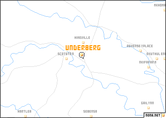 map of Underberg