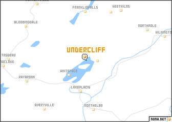 map of Undercliff