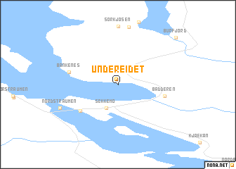 map of Undereidet
