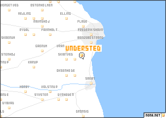 map of Understed