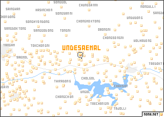 map of Undesaemal