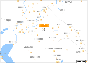 map of Undha