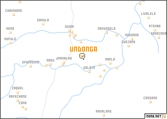 map of Undonga