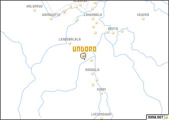 map of Undoro